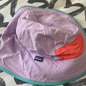 Patagonia Kids' Lavender and Coral Hat